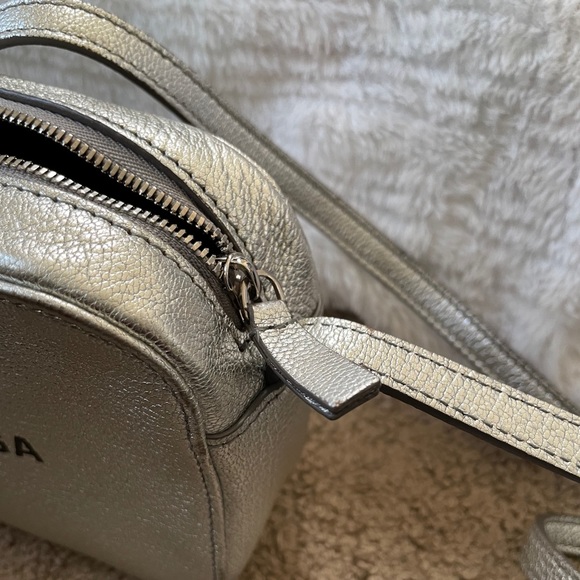 Balenciaga chèvre grained metall double argent/l noir - Picture 3 of 11